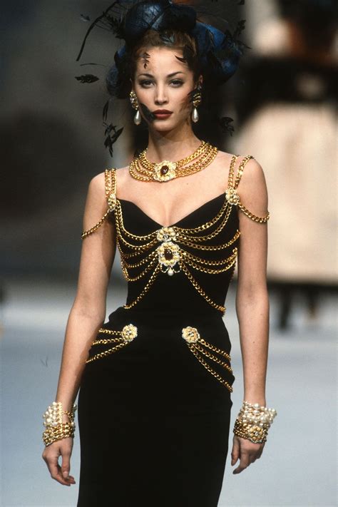 chanel 1992 chain dress dupe|chanel dresses for prom.